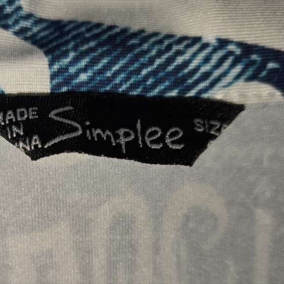 ***SIMPLEE  Long Sleeve  Collar Shirt - Picture 9 of 9